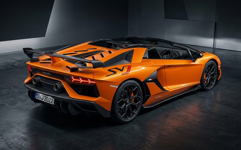 2022 Lamborghini Aventador SVJ Roadster